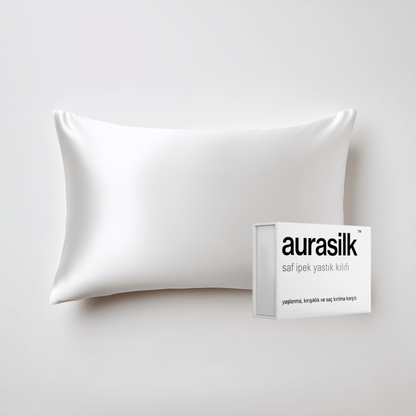 DUT İPEK BEYAZ YASTIK KILIFI