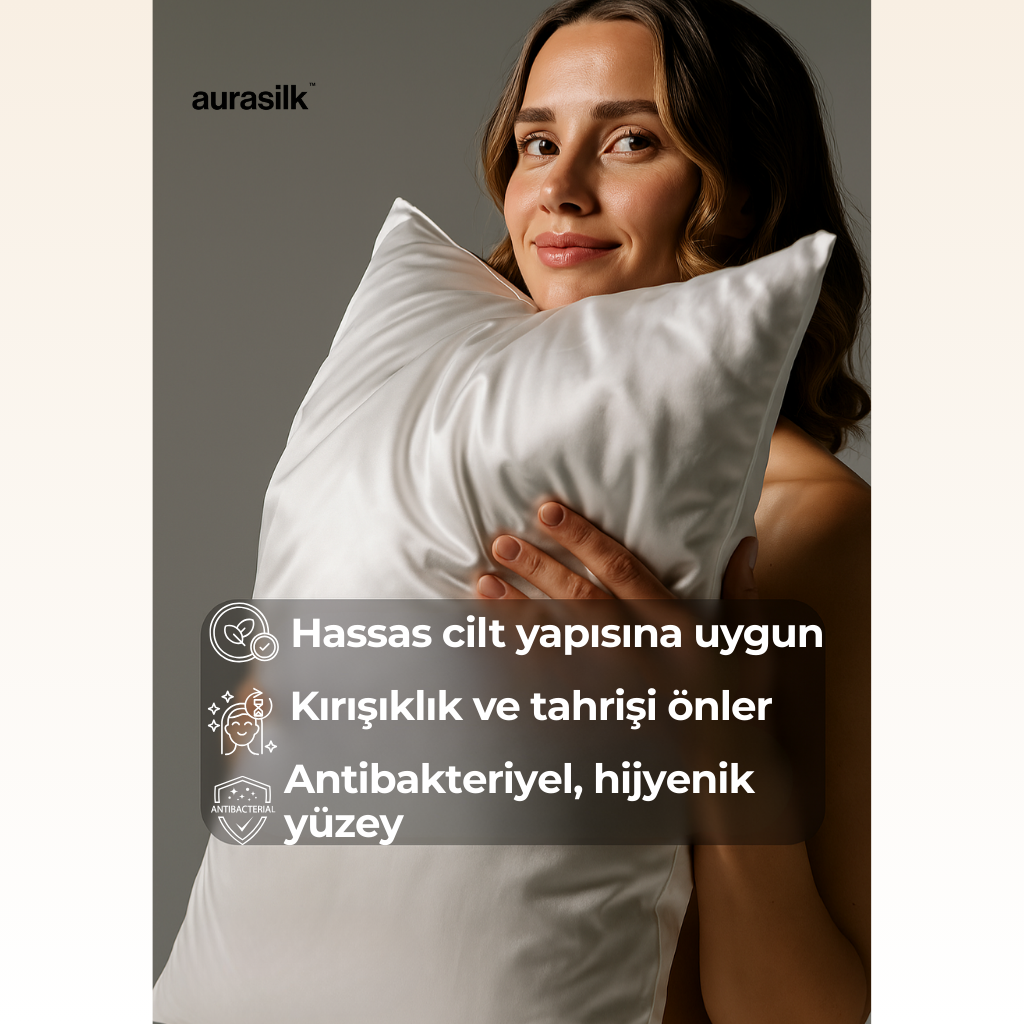 DUT İPEK AZZURRO YASTIK KILIFI